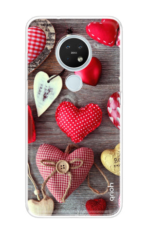 Valentine Hearts Nokia 7.2 Back Cover
