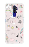 Unicorn Doodle Oppo A9 2020 Back Cover