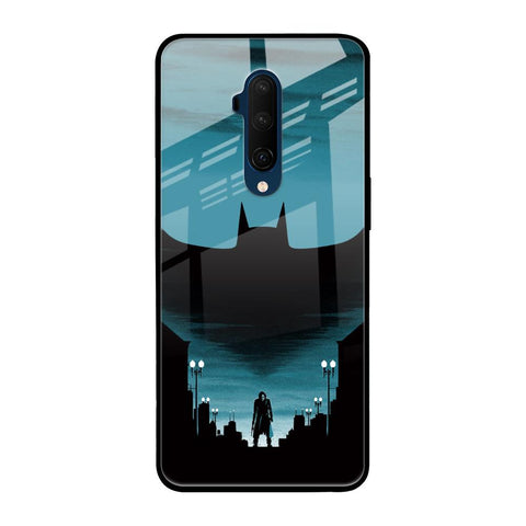 Cyan Bat OnePlus 7T Pro Glass Back Cover Online