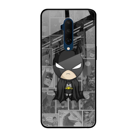 Cartoon Art OnePlus 7T Pro Glass Back Cover Online