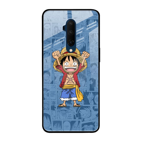 Chubby Anime OnePlus 7T Pro Glass Back Cover Online