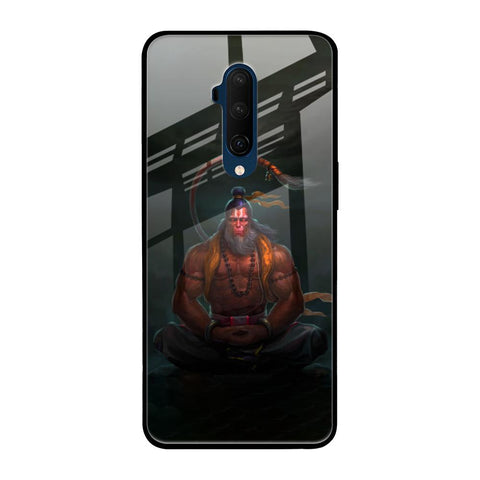 Lord Hanuman Animated OnePlus 7T Pro Glass Back Cover Online