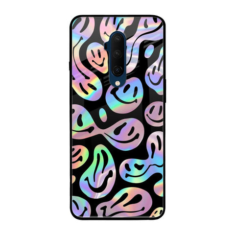 Acid Smile OnePlus 7T Pro Glass Back Cover Online