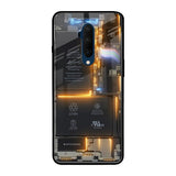 Glow Up Skeleton OnePlus 7T Pro Glass Back Cover Online