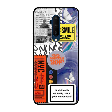 Smile for Camera OnePlus 7T Pro Glass Back Cover Online