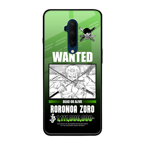 Zoro Wanted OnePlus 7T Pro Glass Back Cover Online