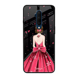 Fashion Princess OnePlus 7T Pro Glass Back Cover Online