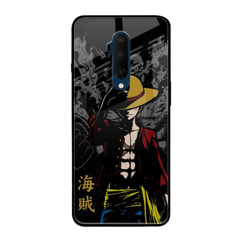 Dark Luffy OnePlus 7T Pro Glass Back Cover Online