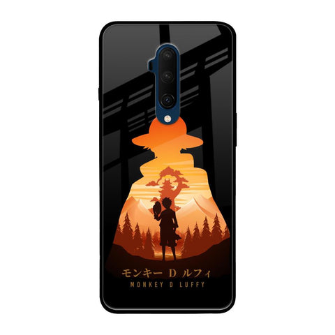 Luffy One Piece OnePlus 7T Pro Glass Back Cover Online