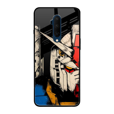 Transformer Art OnePlus 7T Pro Glass Back Cover Online