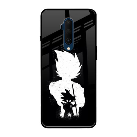 Monochrome Goku OnePlus 7T Pro Glass Back Cover Online