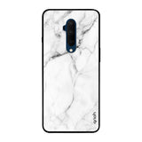 Modern White Marble OnePlus 7T Pro Glass Back Cover Online