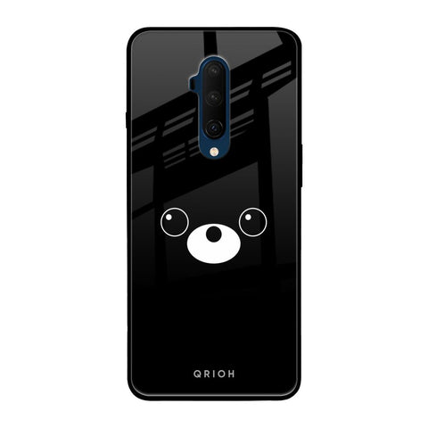 Cute Bear OnePlus 7T Pro Glass Back Cover Online