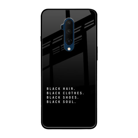 Black Soul OnePlus 7T Pro Glass Back Cover Online