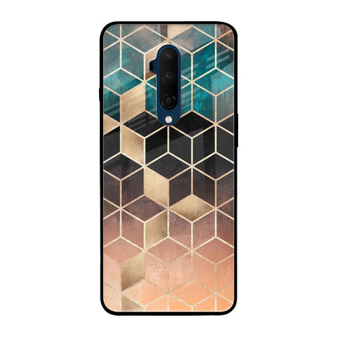 Bronze Texture OnePlus 7T Pro Glass Back Cover Online