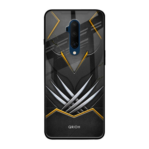 Black Warrior OnePlus 7T Pro Glass Back Cover Online