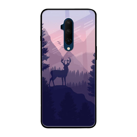 Deer In Night OnePlus 7T Pro Glass Cases & Covers Online