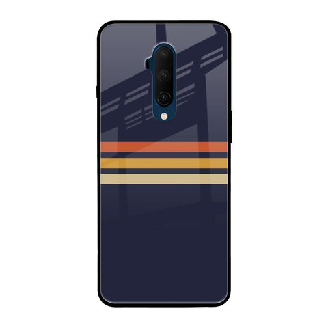 Tricolor Stripes OnePlus 7T Pro Glass Cases & Covers Online