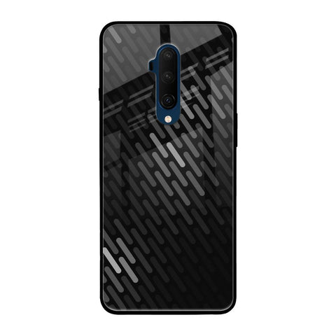 Dark Abstract Pattern OnePlus 7T Pro Glass Cases & Covers Online