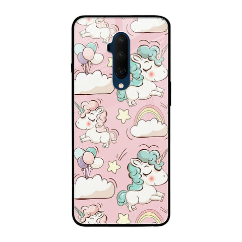 Balloon Unicorn OnePlus 7T Pro Glass Cases & Covers Online