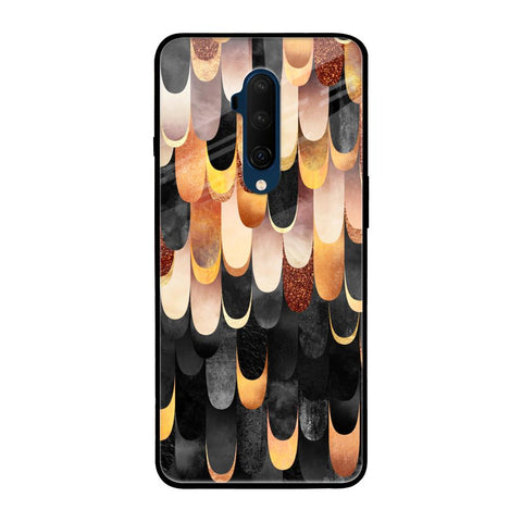 Bronze Abstract OnePlus 7T Pro Glass Cases & Covers Online
