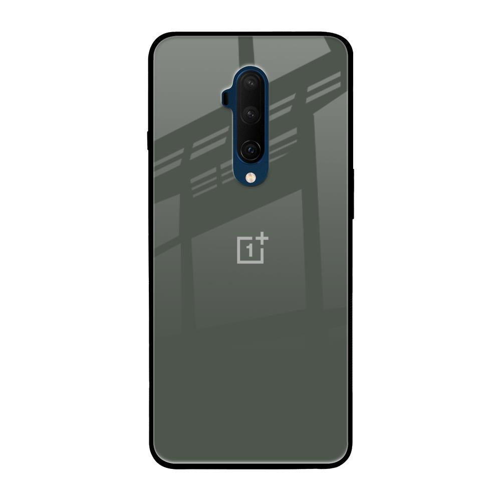 Charcoal OnePlus 7T Pro Glass Back Cover Online