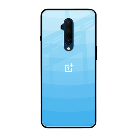 Wavy Blue Pattern OnePlus 7T Pro Glass Back Cover Online