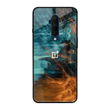 Golden Splash OnePlus 7T Pro Glass Back Cover Online
