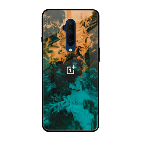 Watercolor Wave OnePlus 7T Pro Glass Back Cover Online