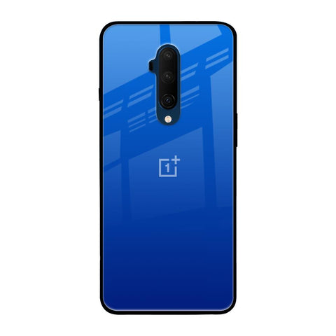 Egyptian Blue OnePlus 7T Pro Glass Back Cover Online