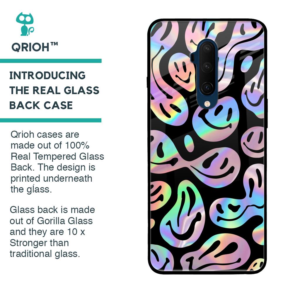 Acid Smile Glass Case for OnePlus 7T Pro