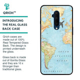 Travel Map Glass Case for OnePlus 7T Pro