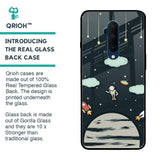 Astronaut Dream Glass Case For OnePlus 7T Pro