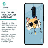 Adorable Cute Kitty Glass Case For OnePlus 7T Pro