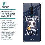 Struggling Panda Glass Case for OnePlus 7T Pro