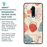 Abstract Faces Glass Case for OnePlus 7T Pro