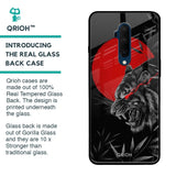 Red Moon Tiger Glass Case for OnePlus 7T Pro