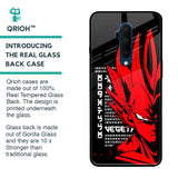 Red Vegeta Glass Case for OnePlus 7T Pro