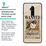 Luffy Wanted Glass Case for OnePlus 7T Pro