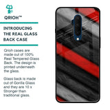 Soft Wooden Texture Glass Case for OnePlus 7T Pro