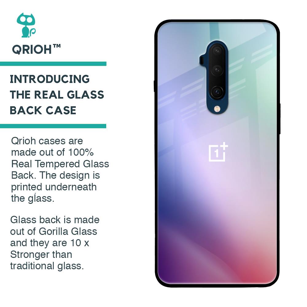 Abstract Holographic Glass Case for OnePlus 7T Pro
