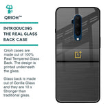 Grey Metallic Glass Case For OnePlus 7T Pro