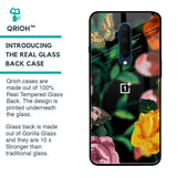 Flowers & Butterfly Glass Case for OnePlus 7T Pro