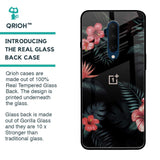 Tropical Art Flower Glass Case for OnePlus 7T Pro