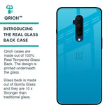 Blue Aqua Glass Case for OnePlus 7T Pro