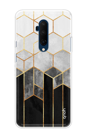Hexagonal Pattern OnePlus 7T Pro Back Cover
