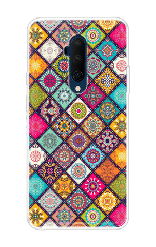 Multicolor Mandala OnePlus 7T Pro Back Cover