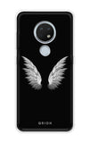 White Angel Wings Nokia 6.2 Back Cover