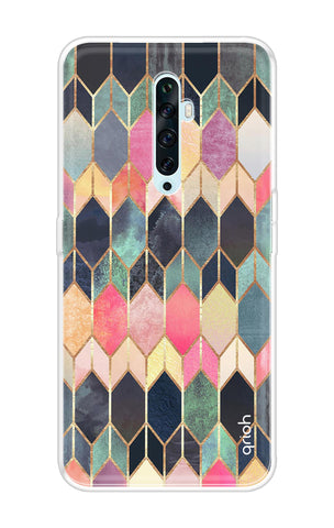 Shimmery Pattern Oppo Reno2 F Back Cover