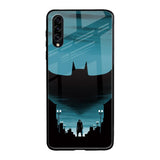 Cyan Bat Samsung Galaxy A70s Glass Back Cover Online